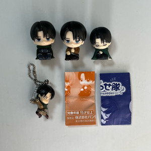 진격의 거인 리바이 아커만 마치보케 네무라세타이 스윙 가챠 일괄 양도 이미지