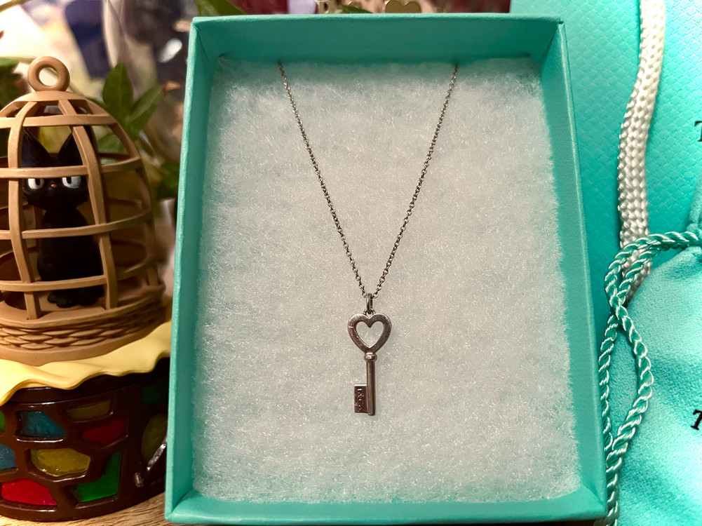 티파니앤코 하트열쇠 실버목걸이 이미지