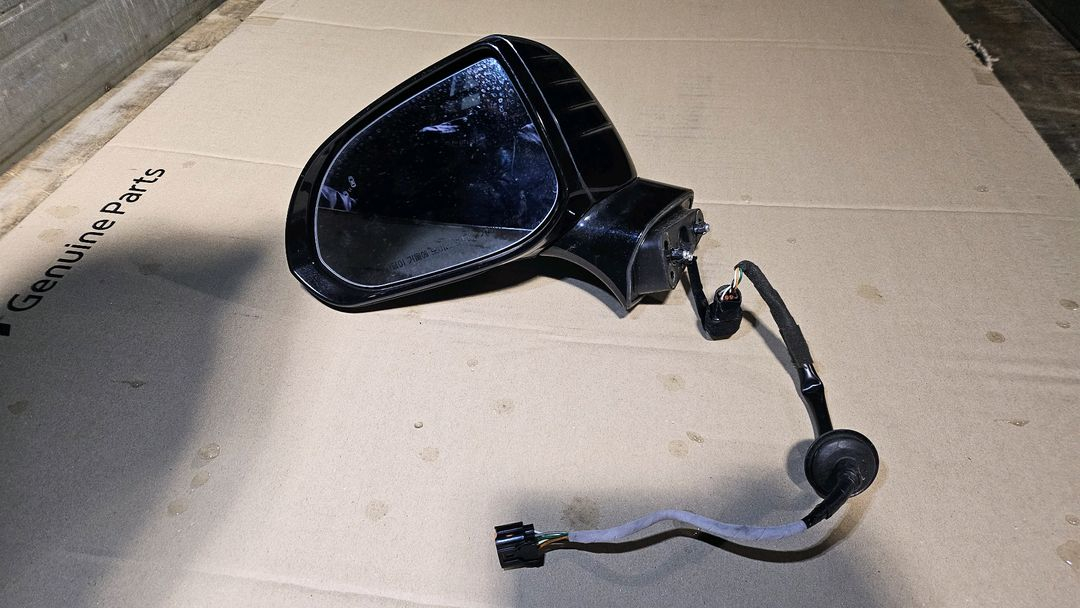 제네시스 EQ900 6핀 BSM 사각지대 후측방경보 LED 사이드미러 운전석 이미지