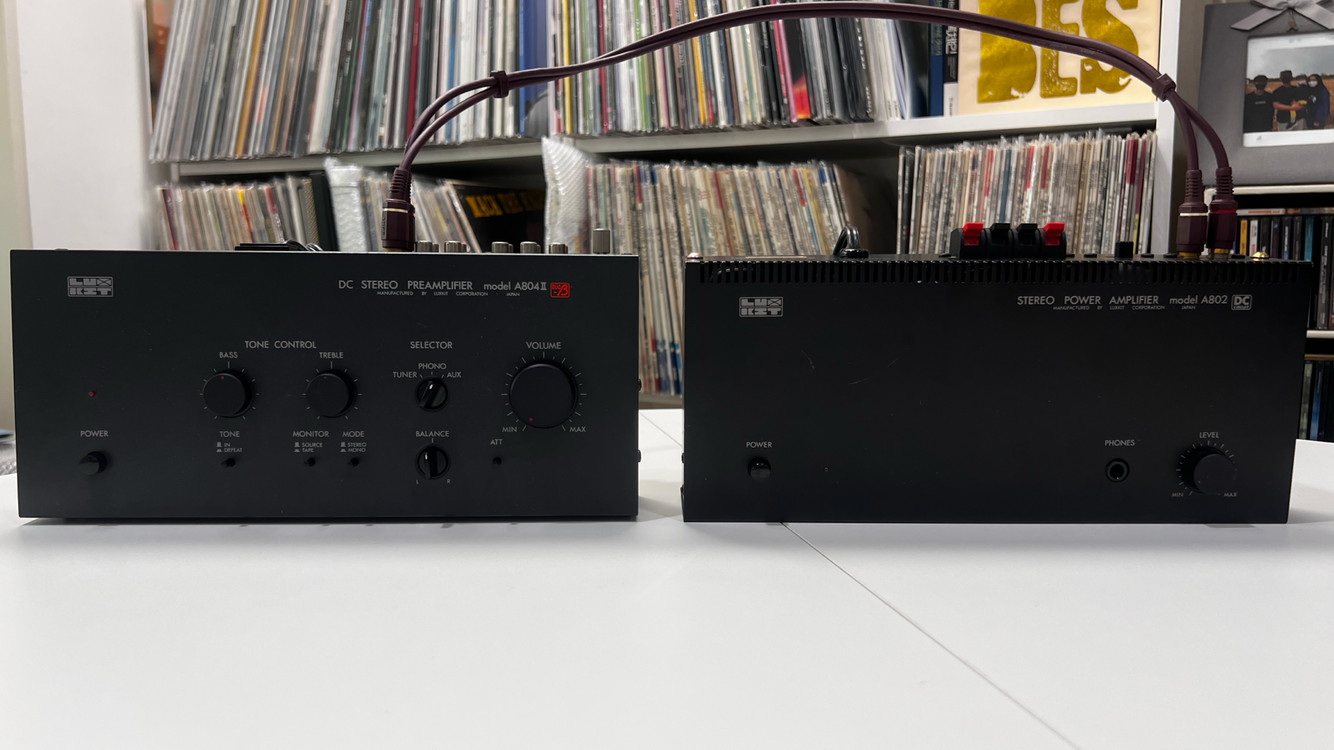 (급매) Luxman 프리앰프 & 파워앰프 세트, 금액 낮춤 이미지