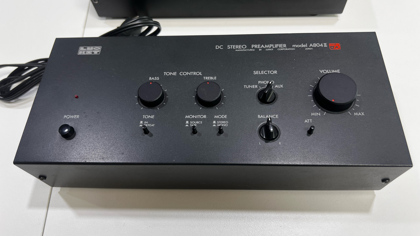 (급매) Luxman 프리앰프 & 파워앰프 세트, 금액 낮춤 이미지