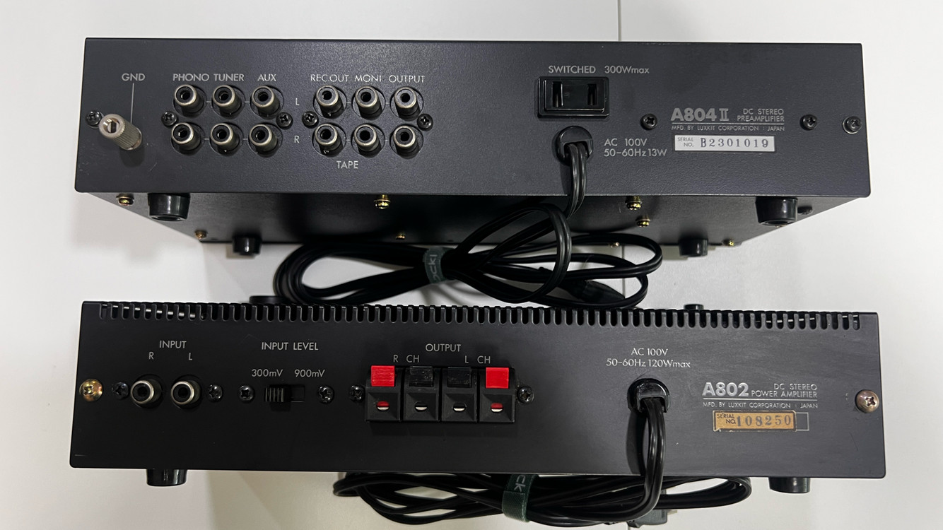 (급매) Luxman 프리앰프 & 파워앰프 세트, 금액 낮춤 이미지