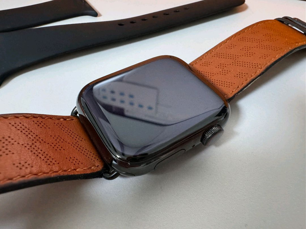 애플워치 8 에르메스 느와르 (블랙) 45mm 이미지