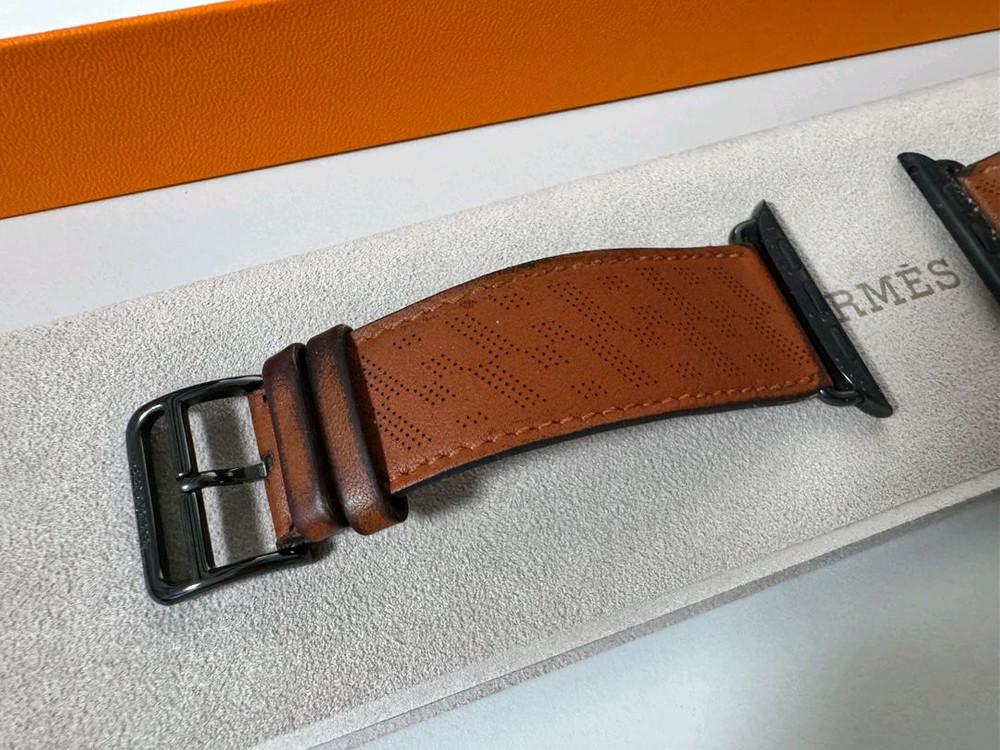 애플워치 8 에르메스 느와르 (블랙) 45mm 이미지