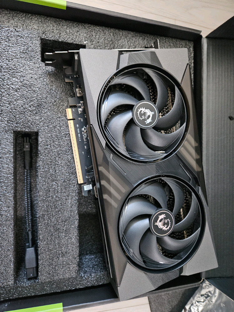 MSI RTX 5060 Ti 게이밍 OC D7 16GB 트윈프로져 이미지