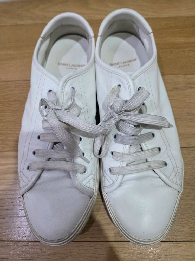 정품 생로랑 남자스니커즈 사이즈(41) 260 팝니다 이미지