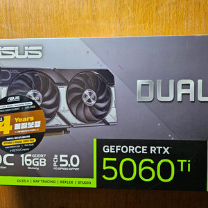 RTX 5060 Ti 그래픽카드 OC 16GB 미개봉 이미지