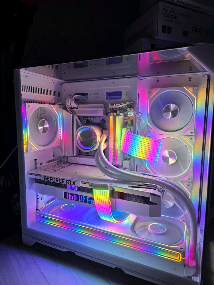 라이젠9 9950X3D X870E RTX5070TI HOF 이미지