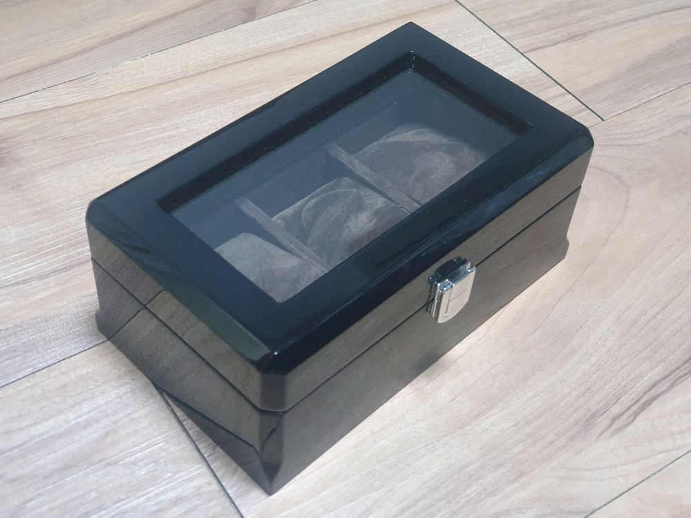 3구 원목 시계보관함 이미지