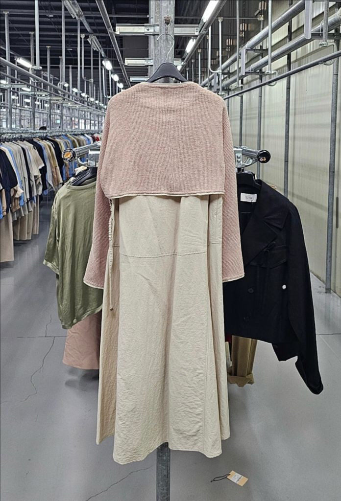 SJSJ 니트 가디건 원피스 세트 66 새 상품 이미지