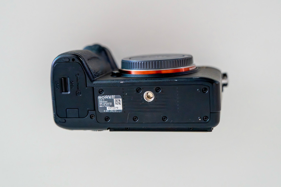 소니 a9 카메라 + 짓조 L자 플레이트 이미지