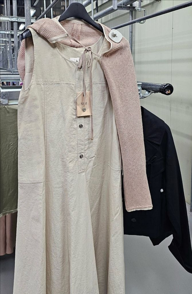 SJSJ 니트 가디건 원피스 세트 66 새 상품 이미지