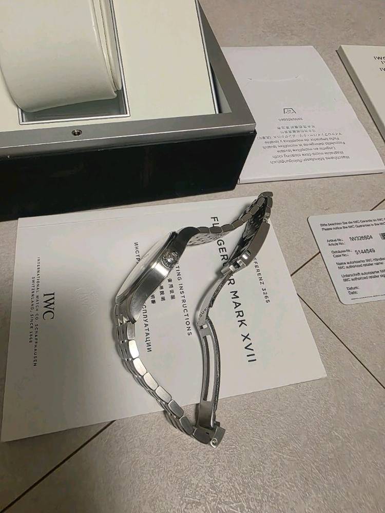 iwc 마크17 해외 스템핑 이미지