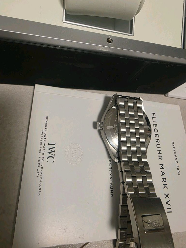 iwc 마크17 해외 스템핑 이미지