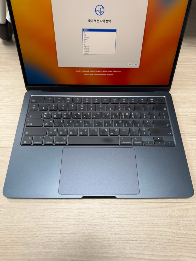 애플 맥북 에어 M2 13인치 512G 미드나이트 이미지
