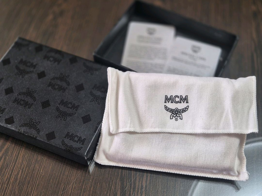 MCM 라이언 오렌지 머니클립 이미지