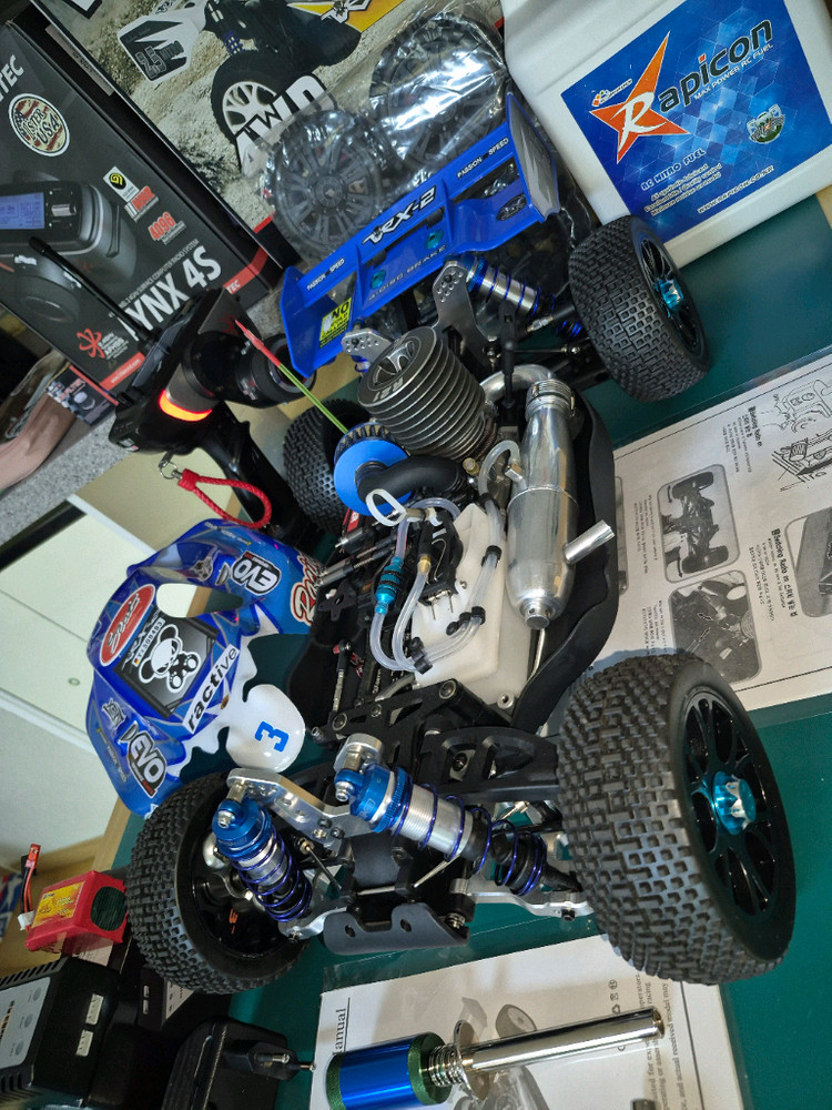 *각종교신가능*1/8니트로엔진RC카VRX-2PRO(FULL옵션*All새제품)4WD알씨카풀패키지셋~바람에언덕에서 이미지