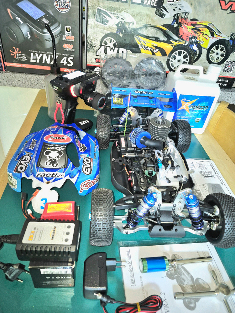 *각종교신가능*1/8니트로엔진RC카VRX-2PRO(FULL옵션*All새제품)4WD알씨카풀패키지셋~바람에언덕에서 이미지