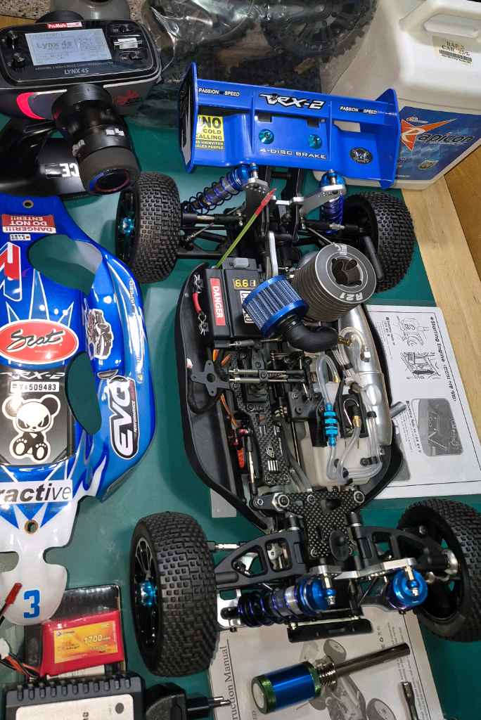 *각종교신가능*1/8니트로엔진RC카VRX-2PRO(FULL옵션*All새제품)4WD알씨카풀패키지셋~바람에언덕에서 이미지