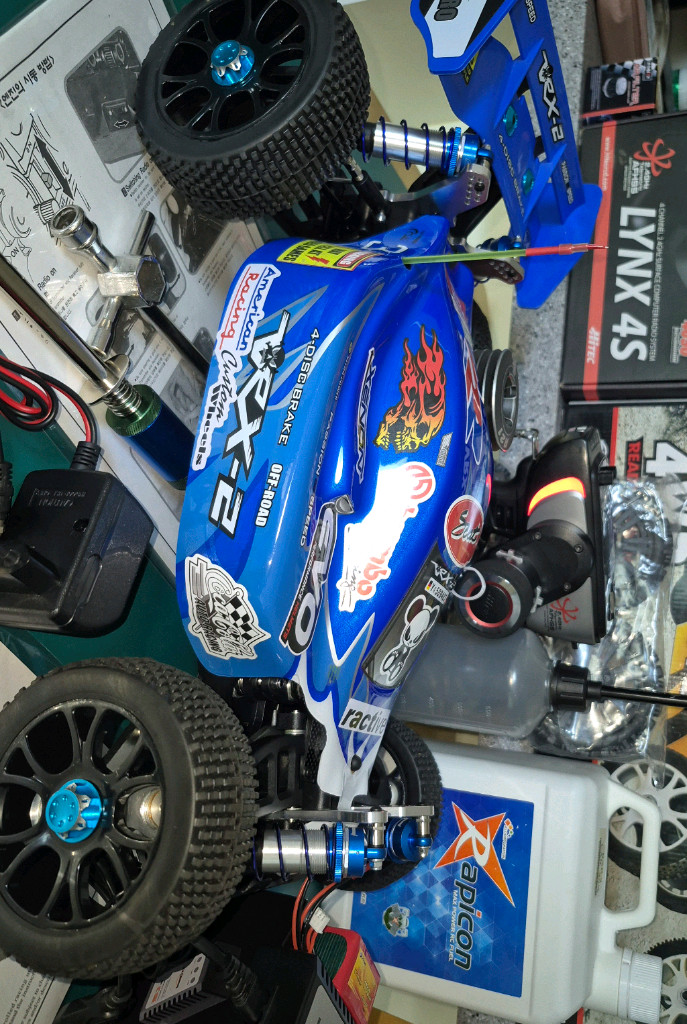 *각종교신가능*1/8니트로엔진RC카VRX-2PRO(FULL옵션*All새제품)4WD알씨카풀패키지셋~바람에언덕에서 이미지