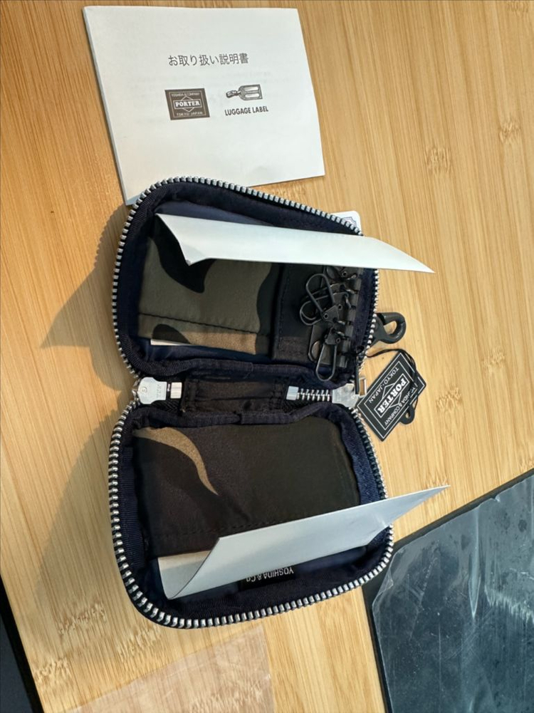 PORTER-YOSHIDA & CO. COUNTER SHADE KEY CASE 이미지