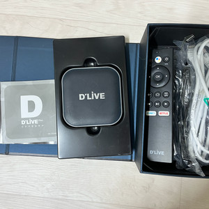딜라이브 UHD 플러스 OTT 셋톱박스 이미지