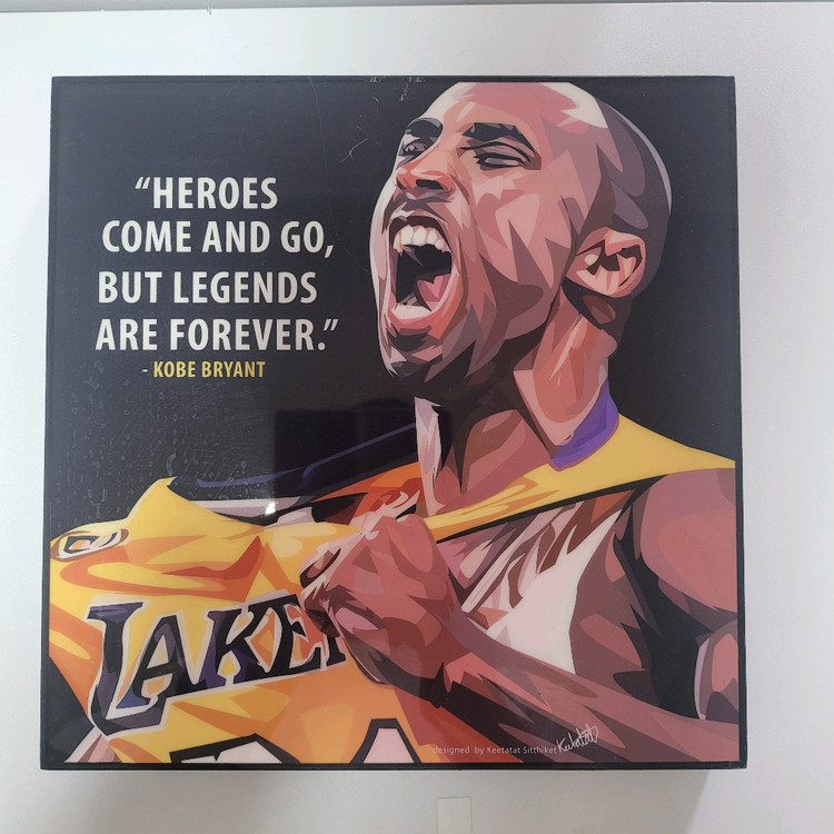 마이클 조던 코비 브라이언트 명언 액자 세트 (팝아트) 이미지