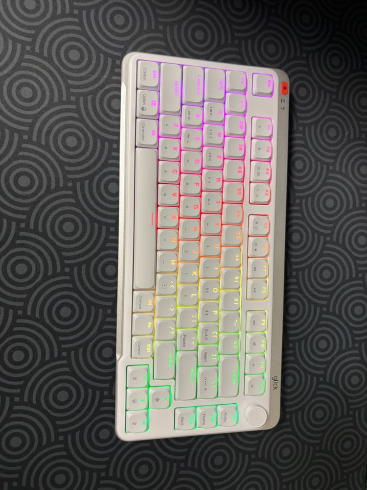 지클리커 spk80 무선 로우프로파일키보드 이미지