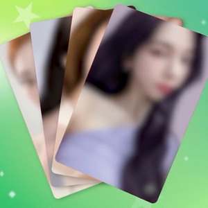 에스파 미쟝센 미장센 헬로버블 헬로크림 포토카드 세트 이미지
