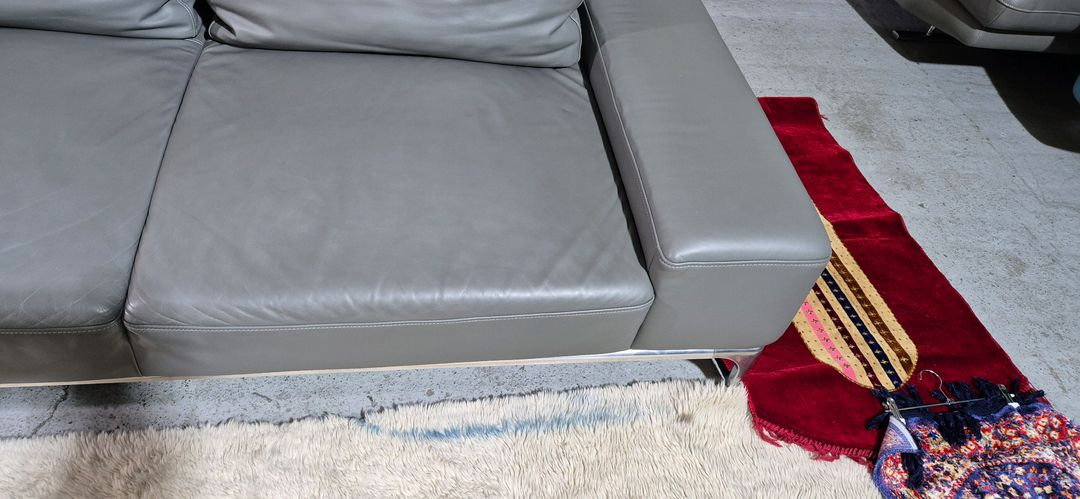 벤스 레나 이태리 마스트로또 천연가죽 3인소파쇼파 서울경기근거리 무료배송 이미지