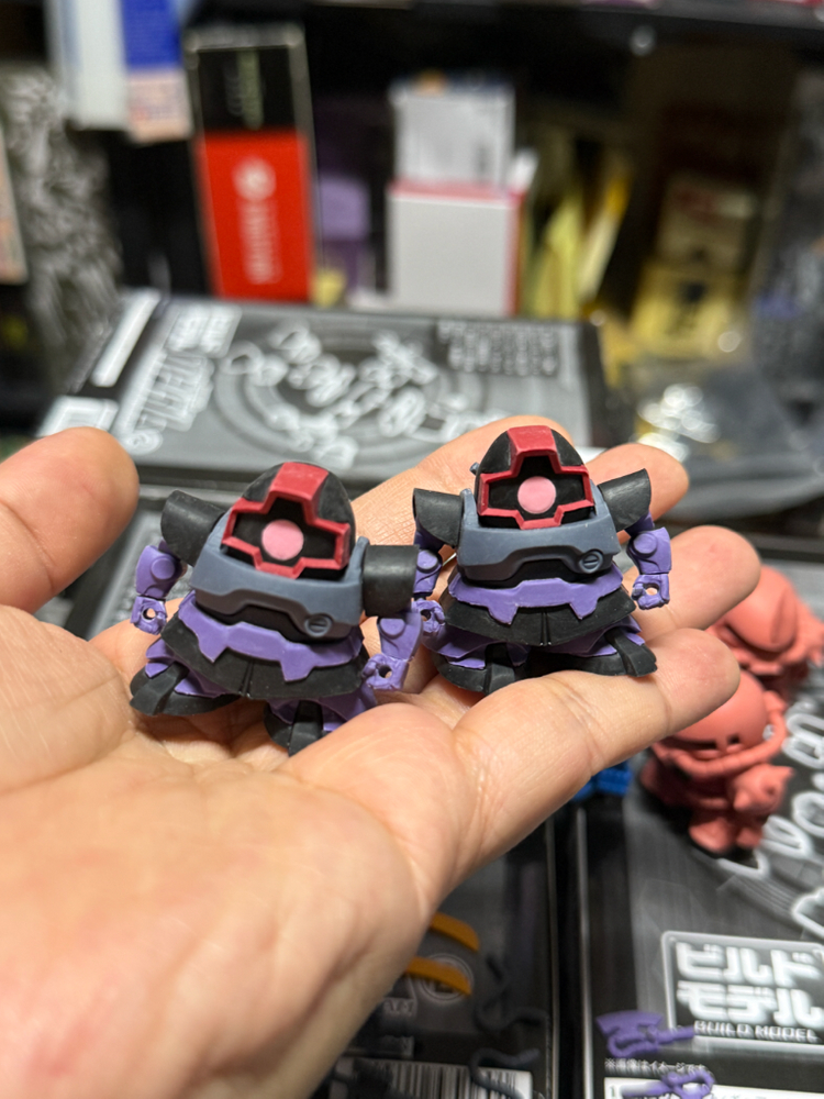 빌드 모델 건담 2탄 SD 미개봉2박스 개봉1 일괄 이미지