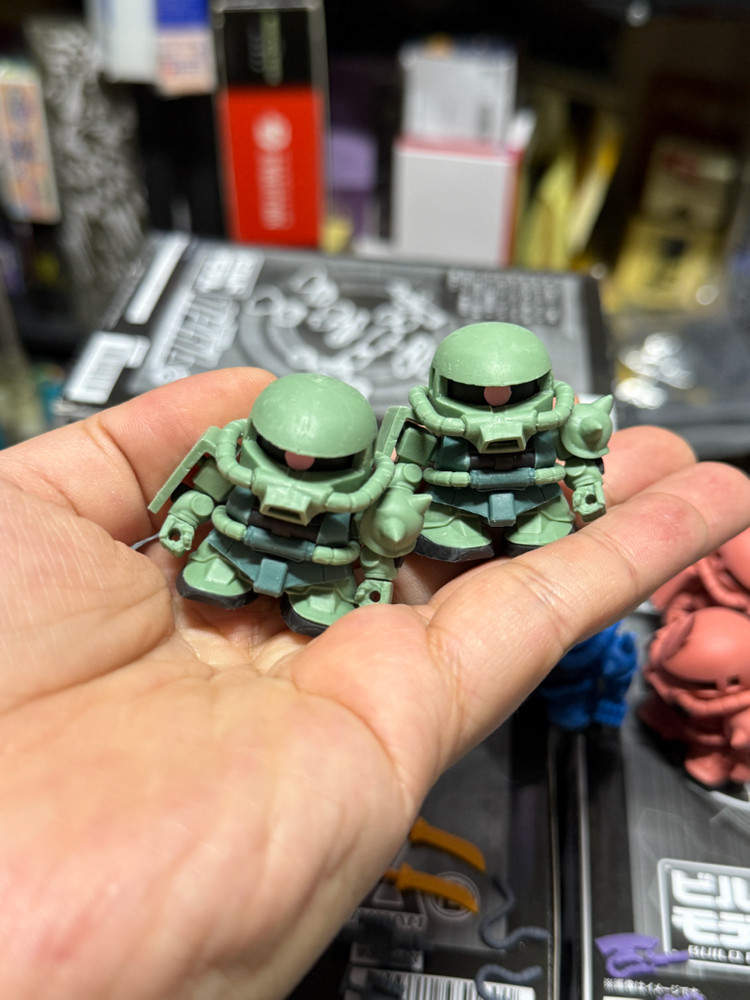 빌드 모델 건담 2탄 SD 미개봉2박스 개봉1 일괄 이미지