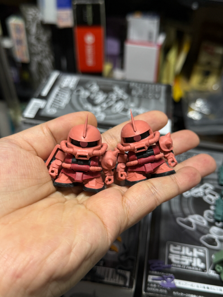 빌드 모델 건담 2탄 SD 미개봉2박스 개봉1 일괄 이미지