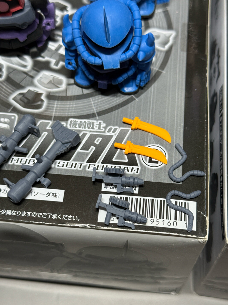 빌드 모델 건담 2탄 SD 미개봉2박스 개봉1 일괄 이미지
