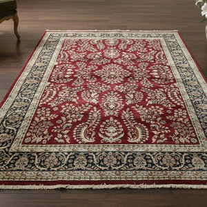 페르시안 특대형 핸드메이드 울실크 카페트 - PE192 이미지