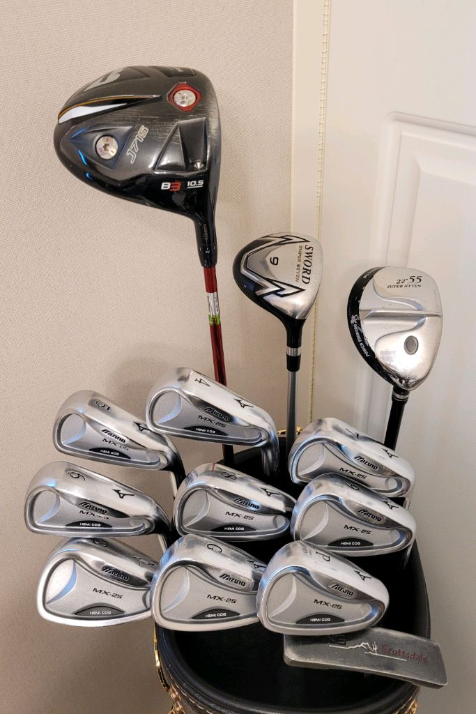 + 미즈노 + 남성용 골프채 풀세트 이미지