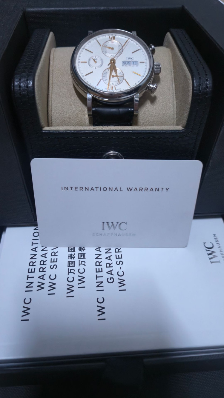 IWC 포르토피노 크로노그래프 팝니다 이미지