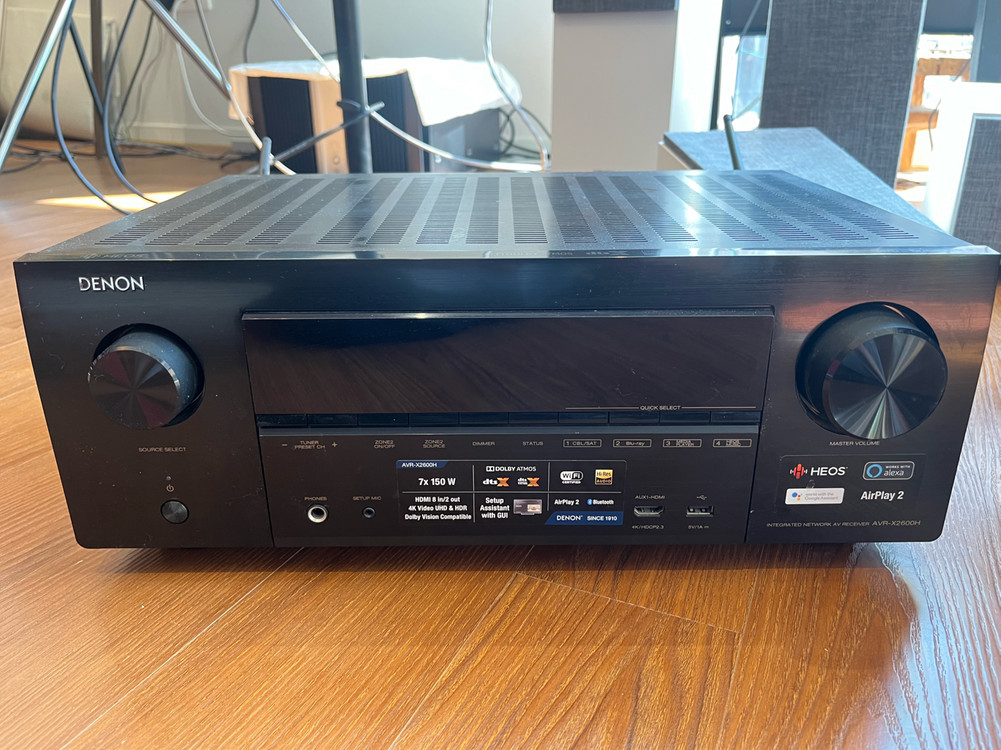 AVR-X2600H AV 리시버 + Jamo 스피커 7대 Yamaha 우퍼 1대 홈시어터 이미지