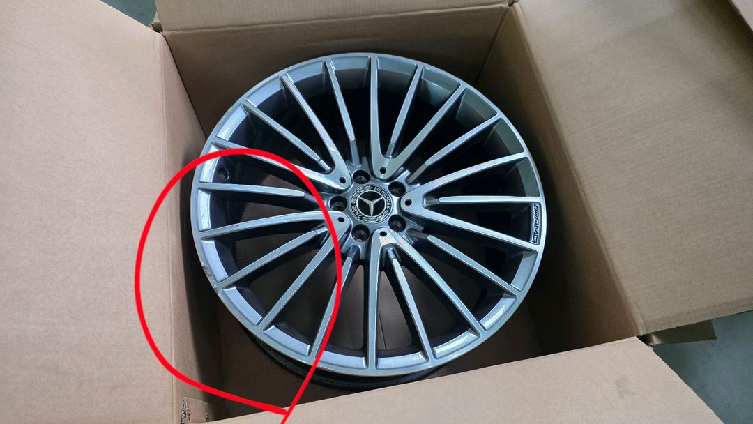 벤츠 W223 S클래스 21인치 AMG 휠 이미지