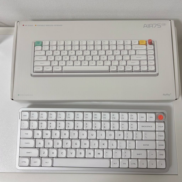 누피 nuphy air75 v3 로우프로파일 키보드 이미지