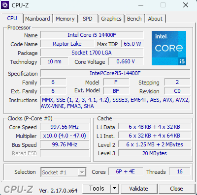 인텔 i5 14400F rtx5060 8gb 이미지
