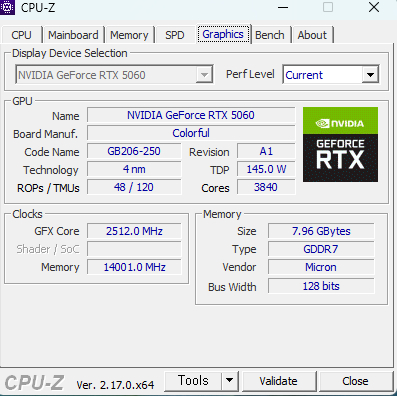 인텔 i5 14400F rtx5060 8gb 이미지