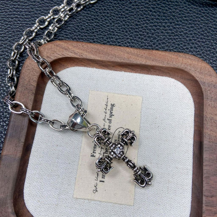 크롬하츠 목걸이(은도금/고퀄리티 세공) 이미지