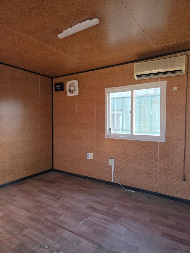 3x4. 냉.난방. 에어컨 설치된컨테이너 이미지