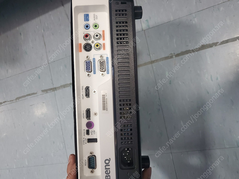 <판매> BenQ 벤큐 단초점 빔프로젝터 MX631ST 램프사용 0시간 이미지