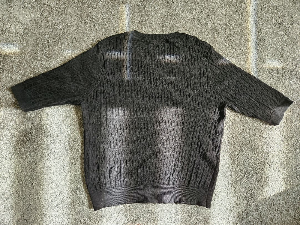 [정품/ 백화점 상품] 폴로 반팔 니트 (XL 사이즈) 이미지