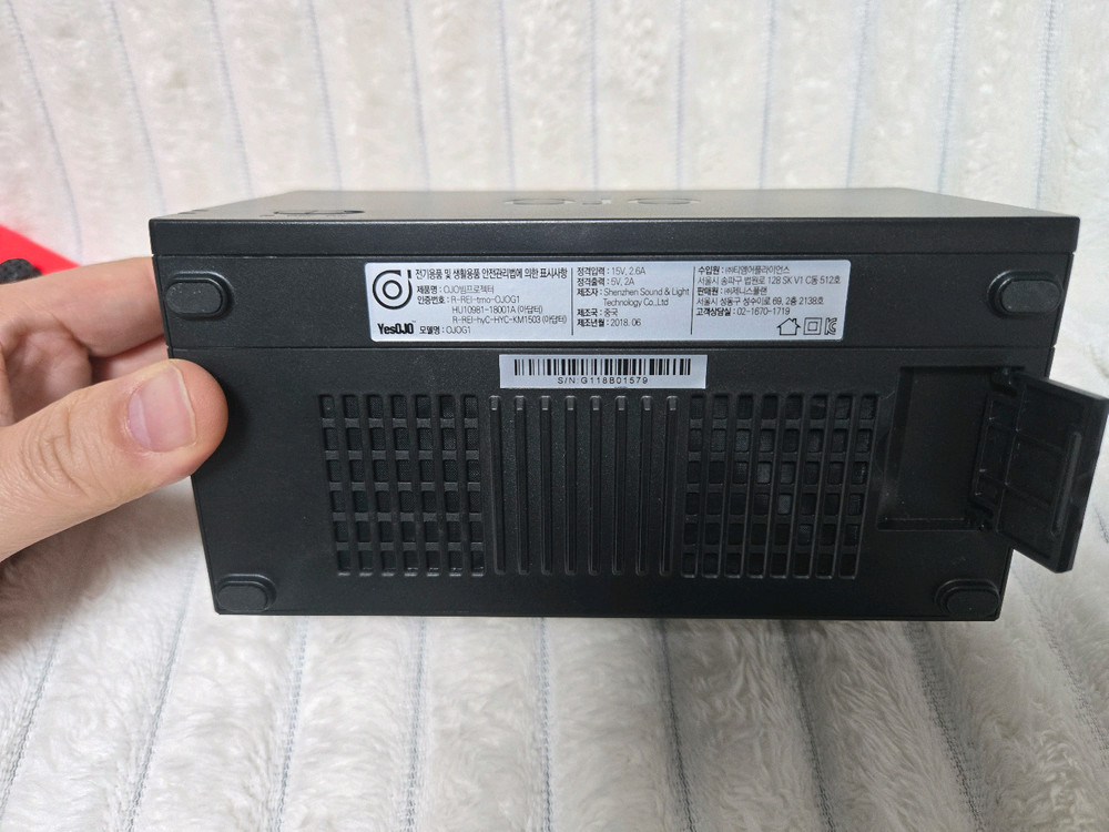 휴대용 무선 프로젝터 이미지