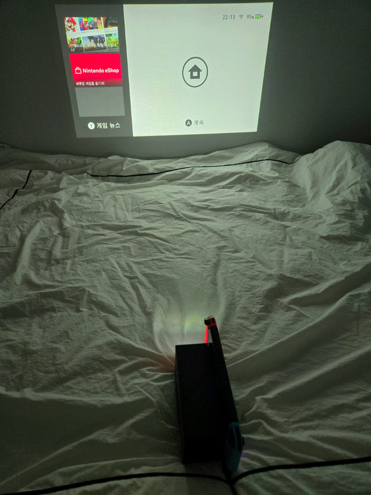 휴대용 무선 프로젝터 이미지