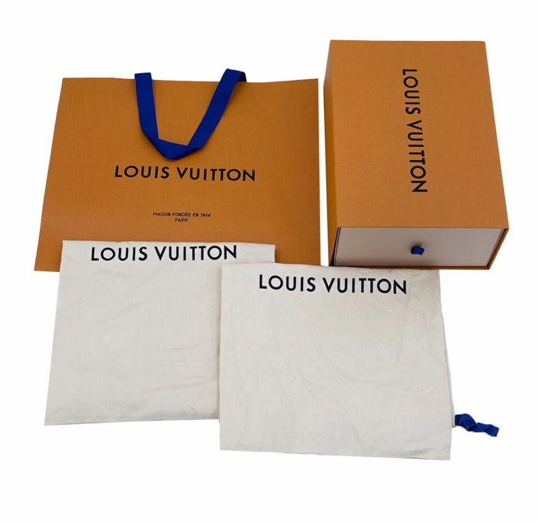 [9.5] 루이비통 남성 LV 트레이너 퍼렐 다미에 팝 스니커즈 그린 이미지