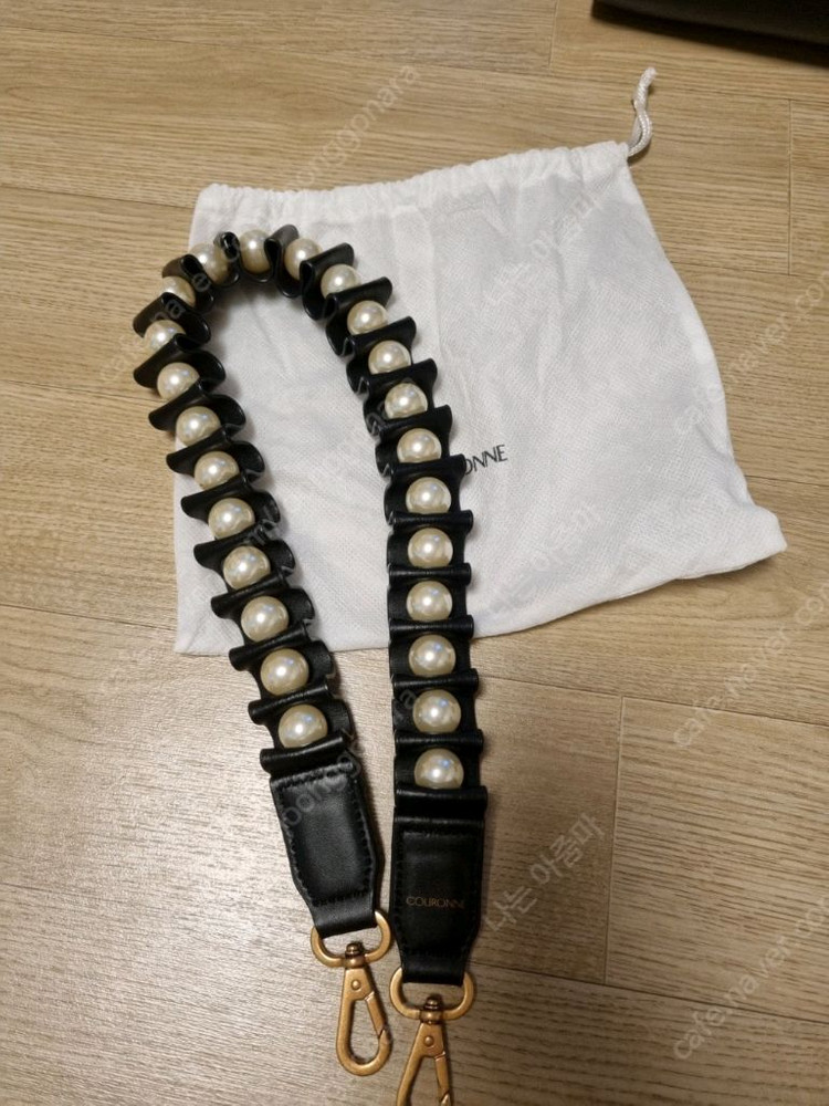 쿠론 밀라 토트백 블랙 풀세트!! 이미지